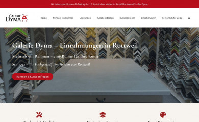 galerie-dyma.de screenshot