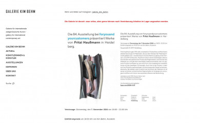 galeriekimbehm.com screenshot
