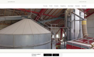 galgebakkens-smedie.dk screenshot