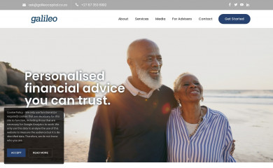 galileocapital.co.za screenshot