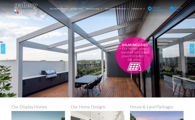 galleryliving.com.au screenshot