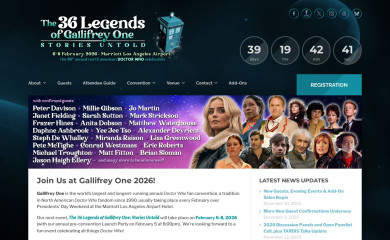 gallifreyone.com screenshot