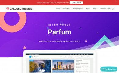 Parfum screenshot