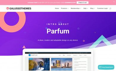 Parfum screenshot