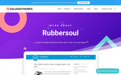 https://galussothemes.com/wordpress-themes/rubbersoul screenshot