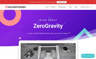 http://galussothemes.com/wordpress-themes/zerogravity screenshot