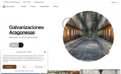 galvasa.es screenshot