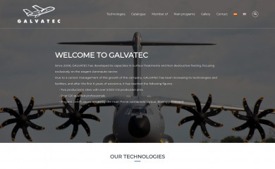 galvatec.es screenshot