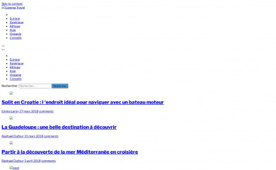 gamma-travel.fr screenshot