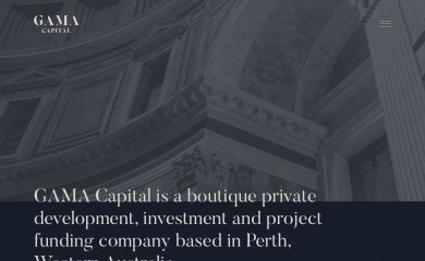 gamacapital.com.au screenshot