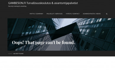 gambeson.fi screenshot