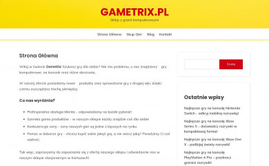 gametrix.pl screenshot