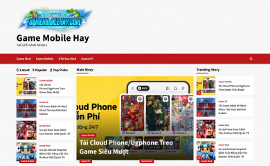 gamemobilehay.com screenshot