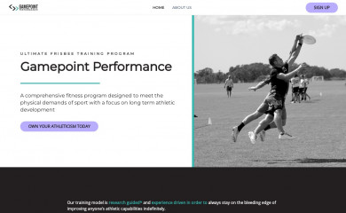 gamepointperformance.com screenshot