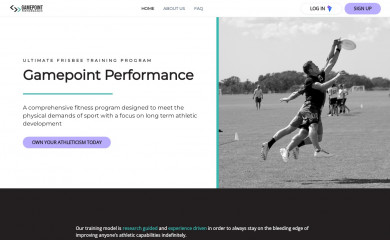 gamepointperformance.com screenshot