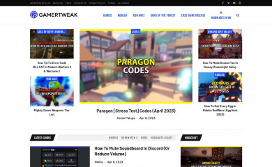 gamertweak.com screenshot