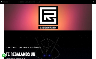 gamesrom.com.mx screenshot