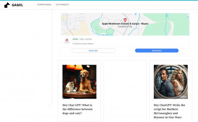 gamil.com screenshot