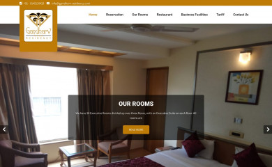 gandharv-residency.com screenshot