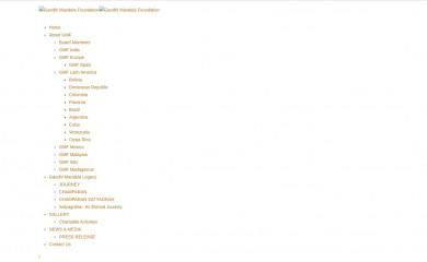 gandhimandelafoundation.com screenshot