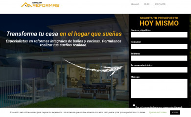 gandiareformas.es screenshot