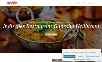 ganesha-heilbronn.de screenshot