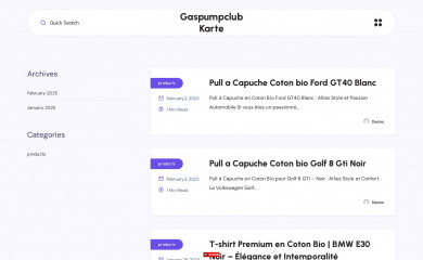 gaspumpclub.com screenshot