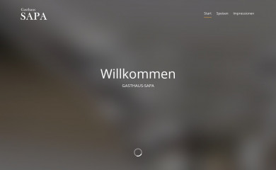 gasthaus-sapa.at screenshot