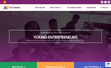 gastonbusinessinstitute.com screenshot