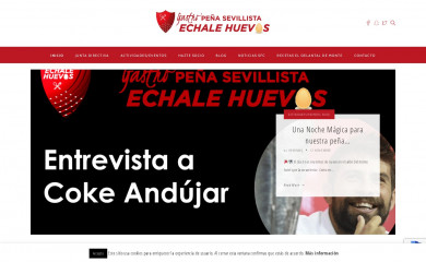 gastropsechalehuevos.com screenshot