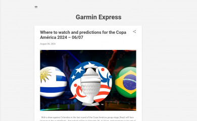 garminexpress.us screenshot