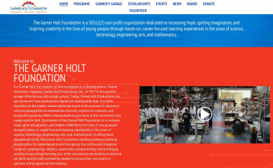 garnerholtfoundation.org screenshot