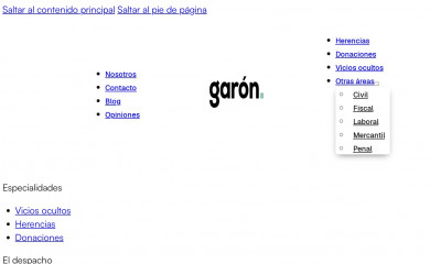 garonabogados.es screenshot