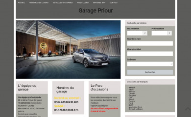 garage-priour.com screenshot