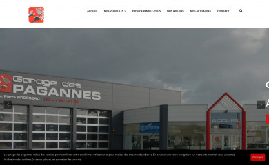 garagedespagannes.fr screenshot