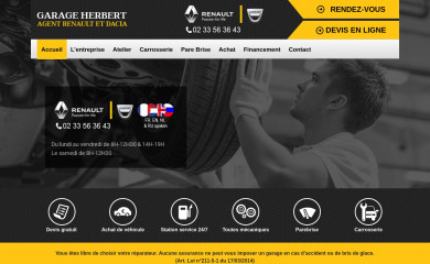 garageherbert.fr screenshot