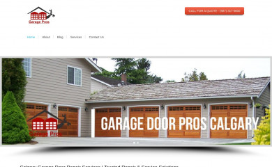 garagepros.ca screenshot