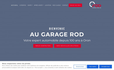 garagerod.ch screenshot