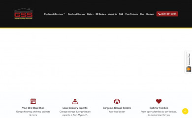 garagestoragesolutions.com screenshot