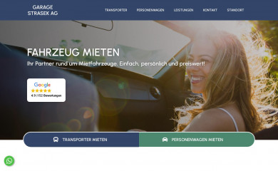 garagestrasek.ch screenshot