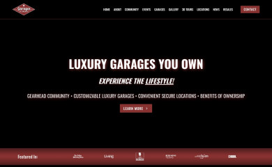 garagesoftexas.com screenshot