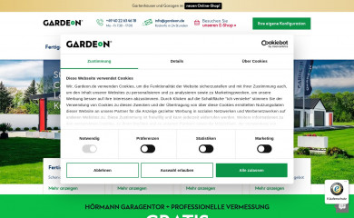 gardeon.de screenshot