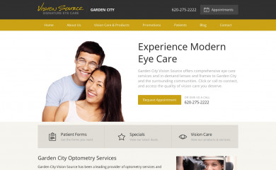 gardencityvisionsource.com screenshot