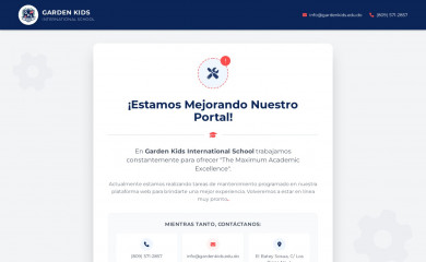 gardenkids.edu.do screenshot