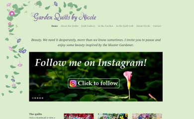 gardenquiltsbynicole.com screenshot