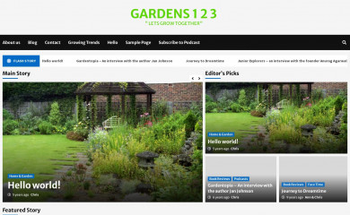 gardens123.us screenshot