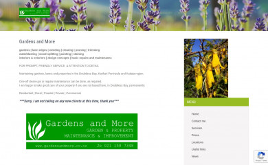 gardensandmore.co.nz screenshot