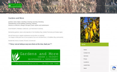 gardensandmore.co.nz screenshot