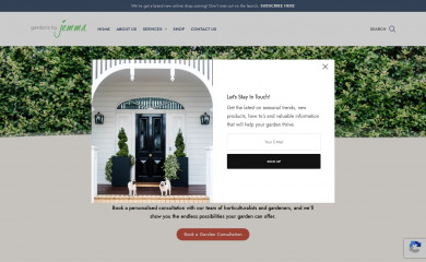 gardensbyjemma.com.au screenshot