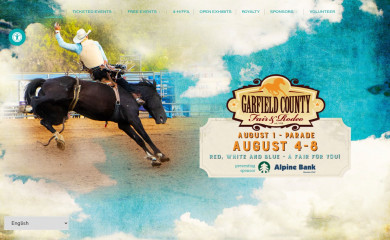 garfieldcountyfair.com screenshot